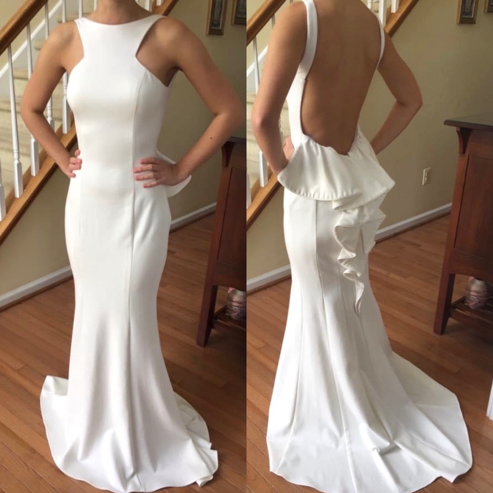White Prom Dress